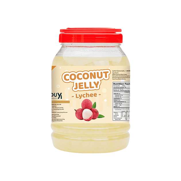 Lychee Coconut Jelly