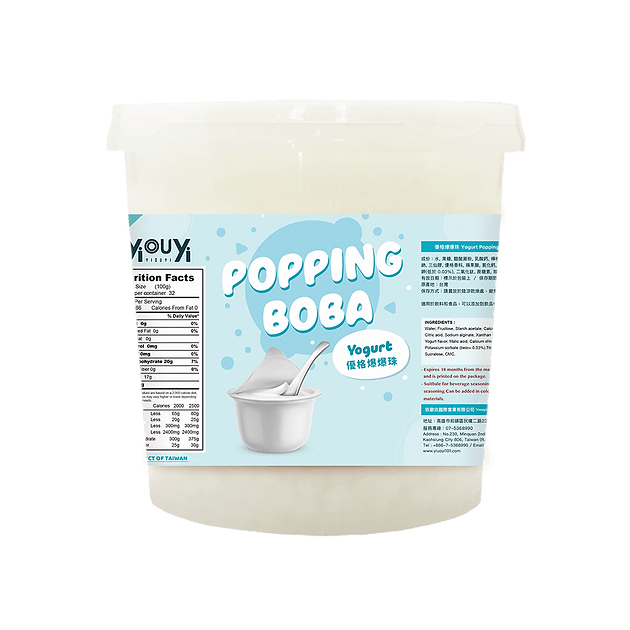 Yogurt Popping Boba